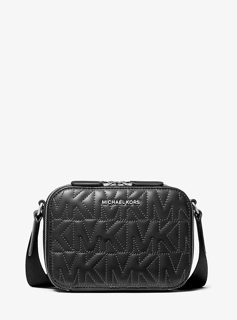 Hudson Logo Embossed Crossbody Bag - 1