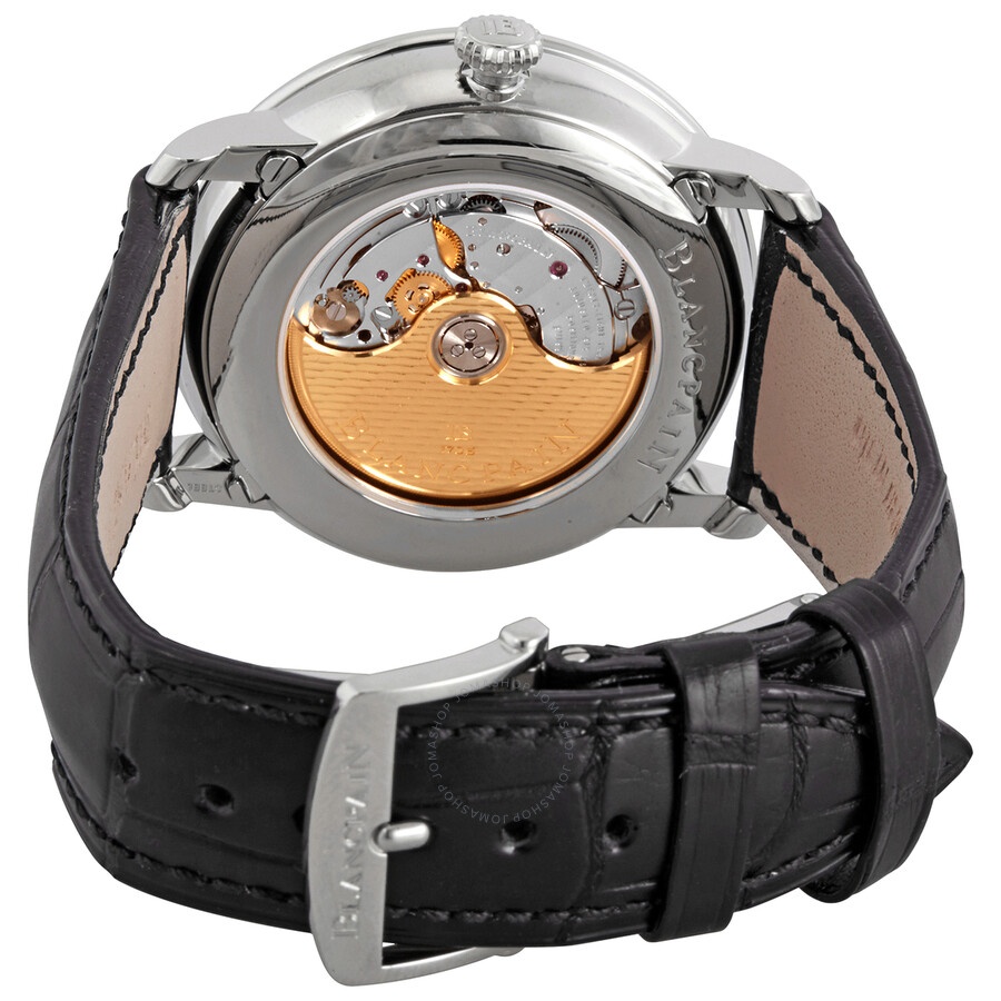 Blancpain Villeret Complete Calender Moonphase Automatic White Dial Men's Watch 6676-1127-55B - 3