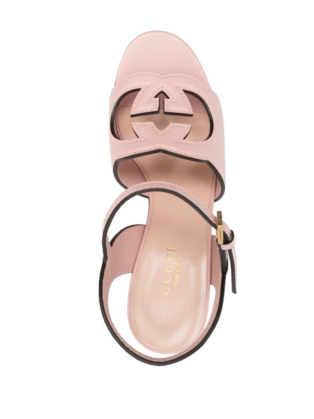 interlocking G 110mm high sandals - 4