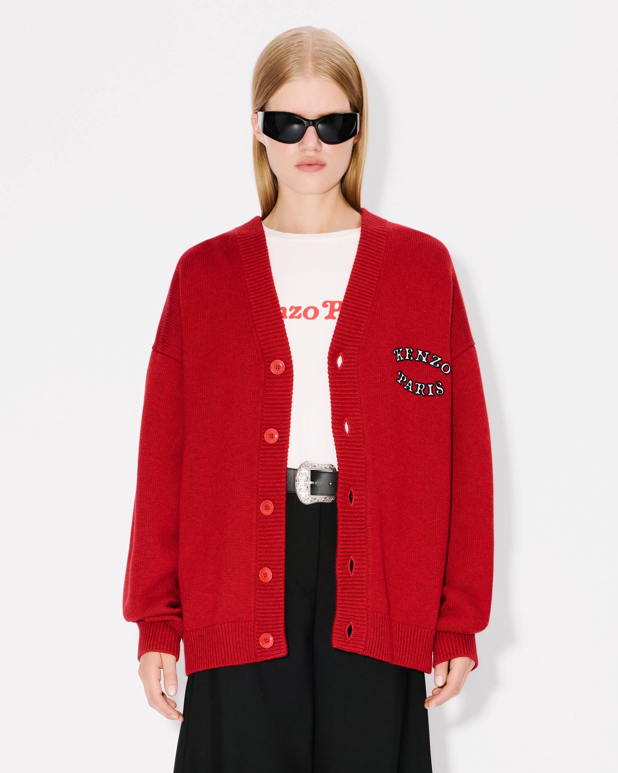 'KENZO VERDY MARKET' genderless cardigan in wool and cotton - 3