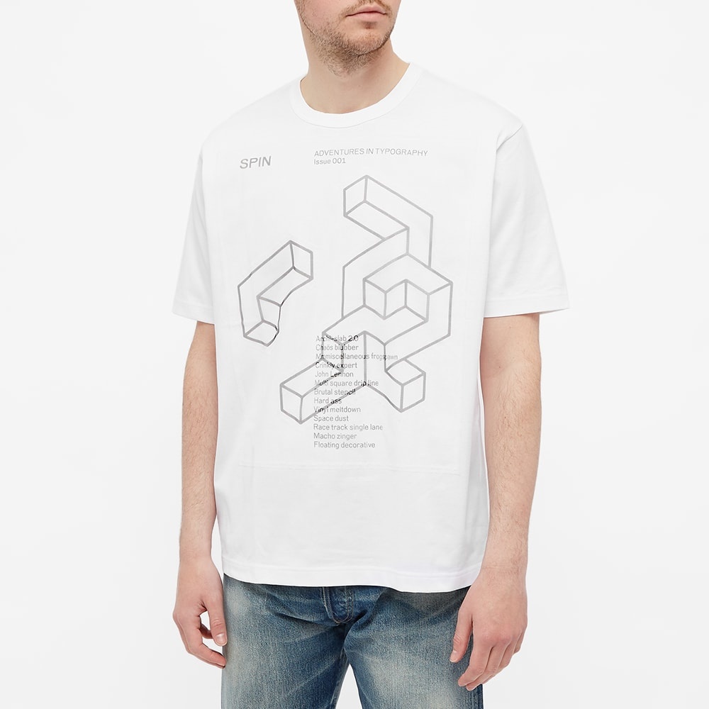 Junya Watanabe MAN Typography Graphic Tee - 4