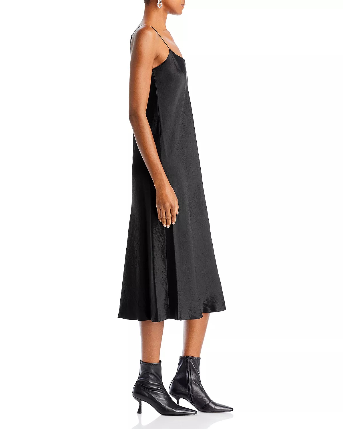 Satin Slip Dress - 4
