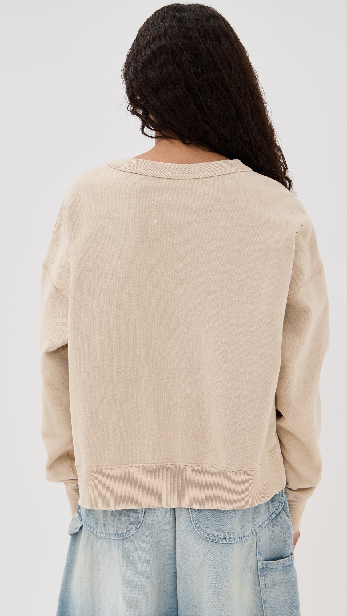 Crew Neck Sweatshirt - 2