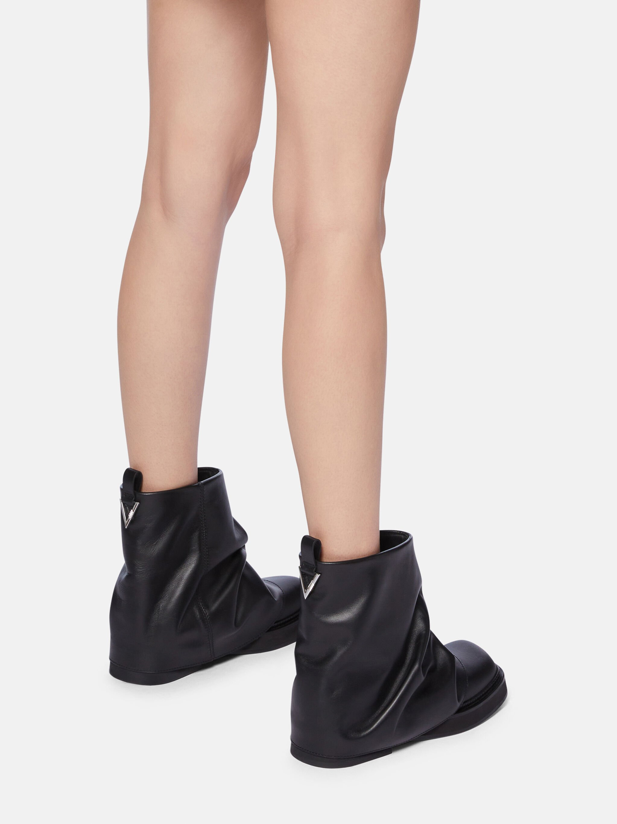 ''MINI ROBIN'' BLACK COMBAT BOOT - 4