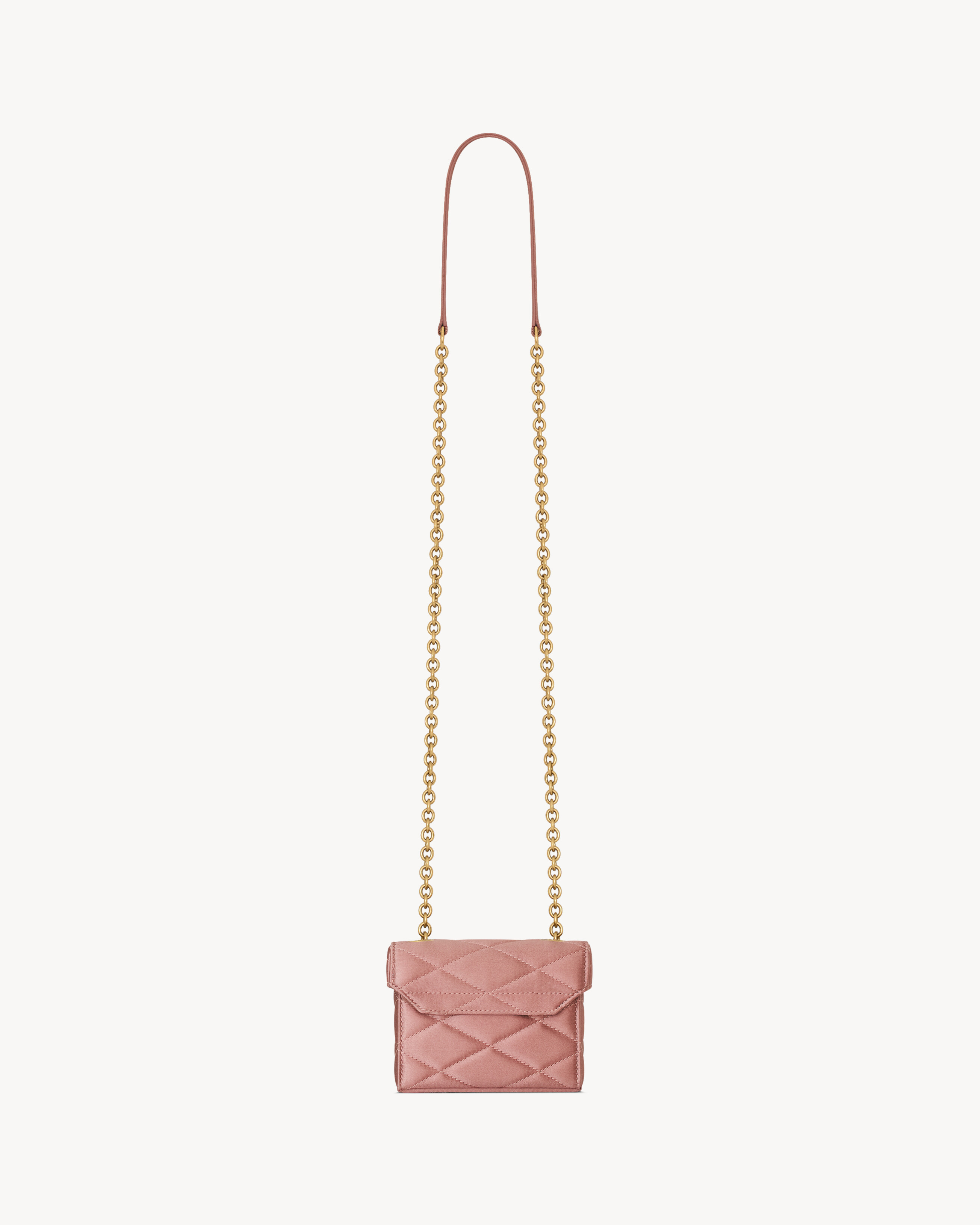 JUNE MICRO BOX BAG IN SATIN - 3