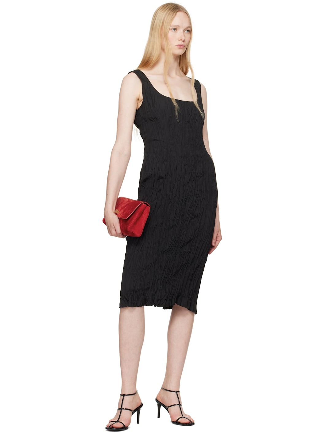 Red Audrey Clutch - 4