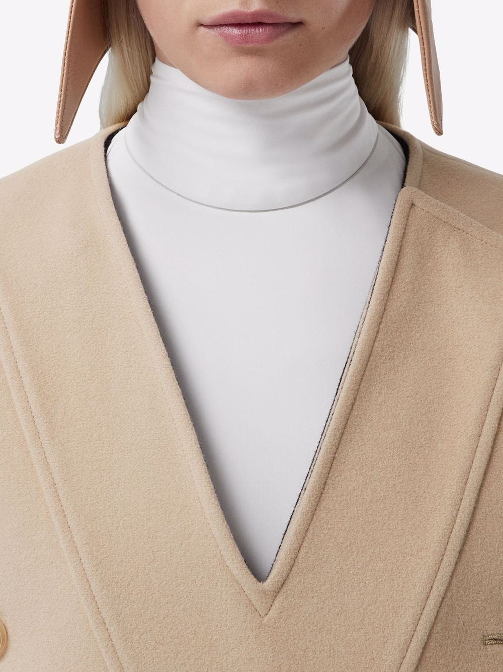 double-breasted trench coat - 5