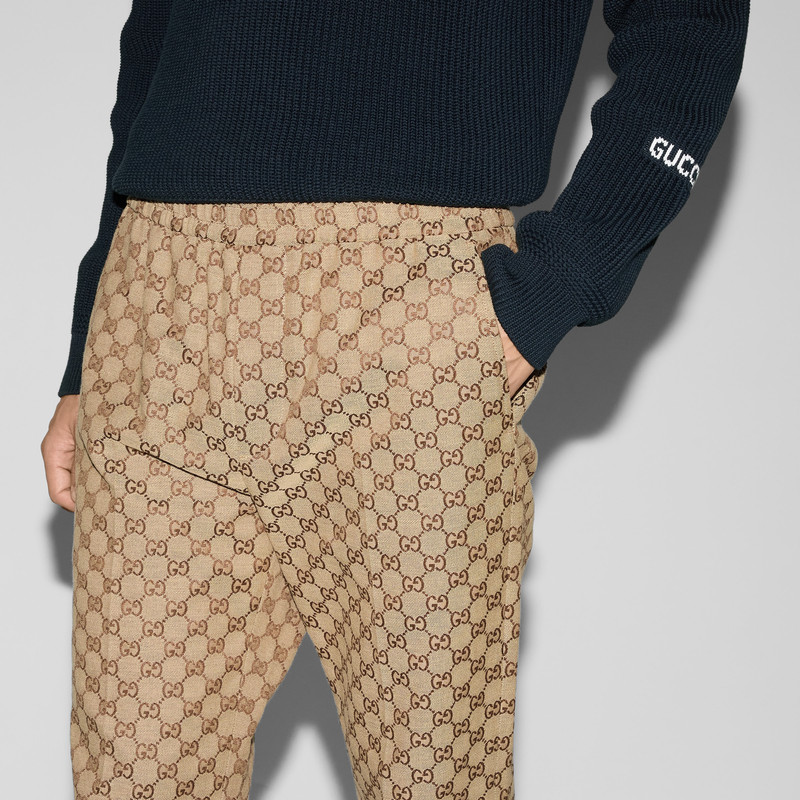 GG canvas jogging pant 5