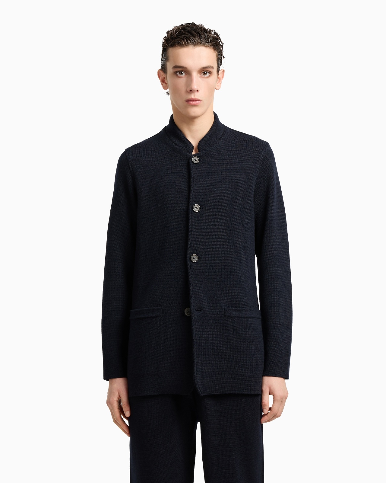 TRAVEL ESSENTIALS MILANO-STITCH FABRIC BLAZER - 4