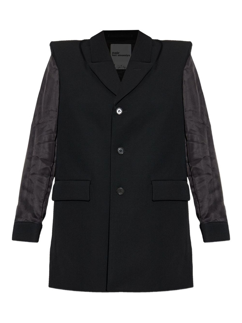 panelled blazer 1