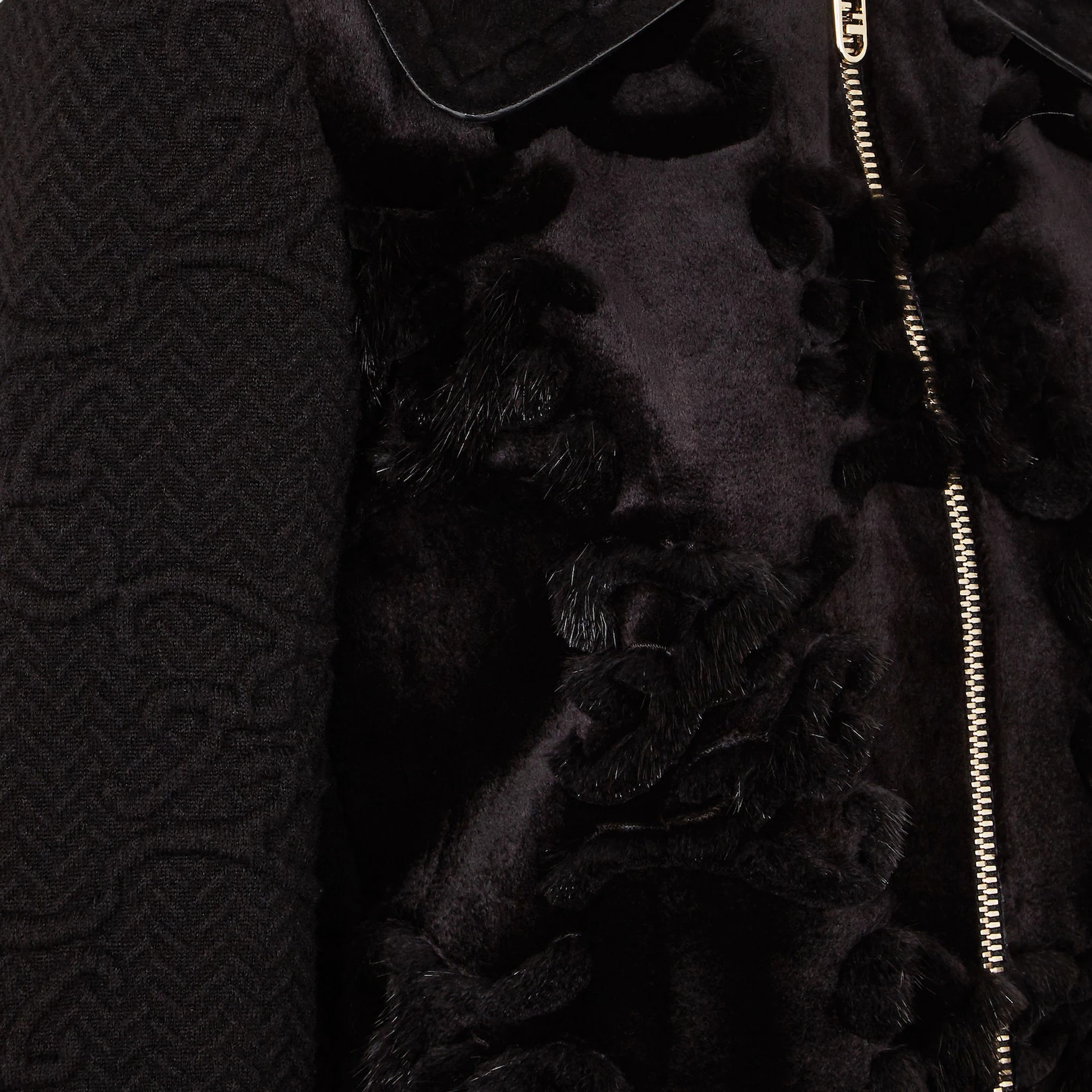 Black mink jacket - 3