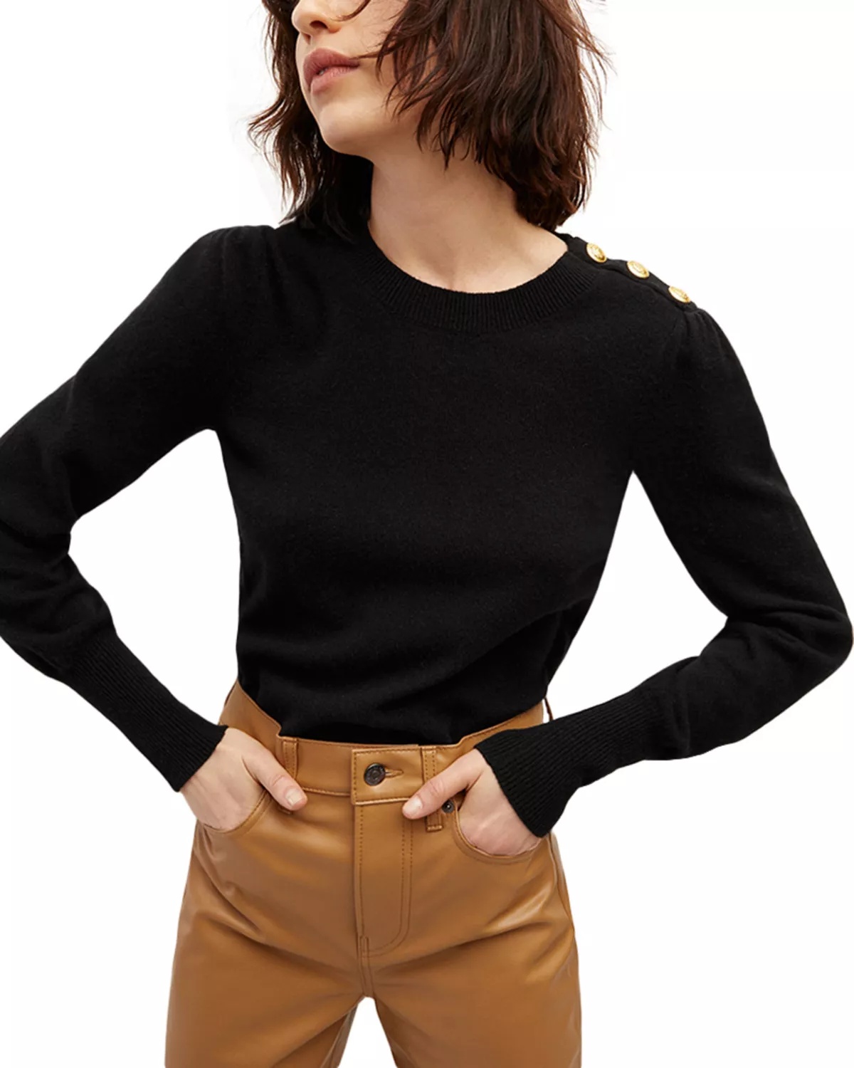 Nelia Cashmere Sweater - 1