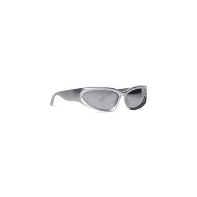 BALENCIAGA swift oval sunglasses outlook