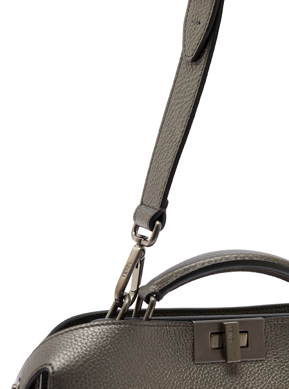 Fendi Men Pekaboo Matal Leather L - 3