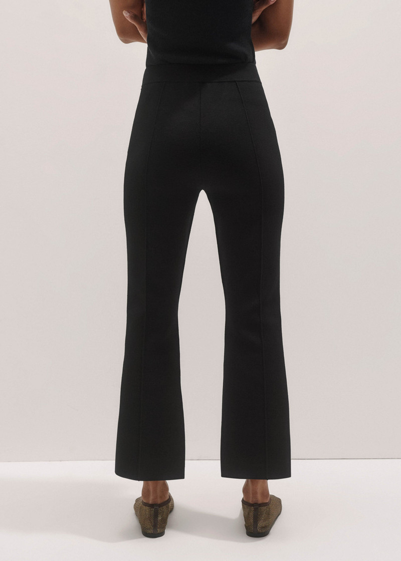 Compact Knit Kickflare Crop Pant 3