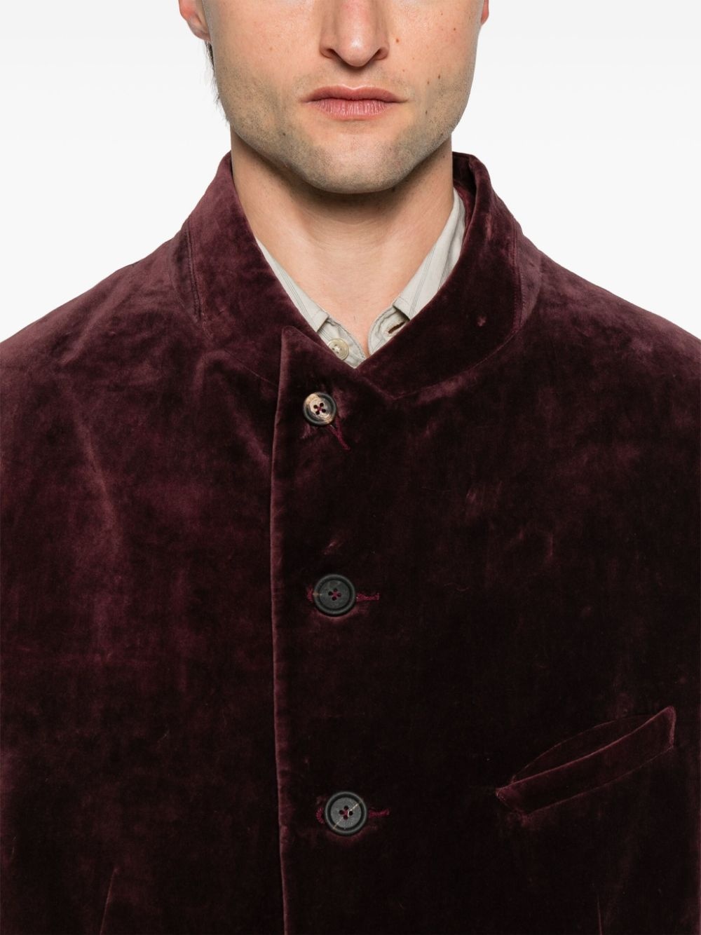 cotton blazer - 5