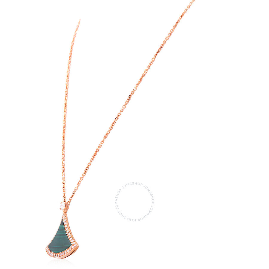 Bvlgari Divas Dream Pendant Necklace In 18 Kt Rose Gold - 2
