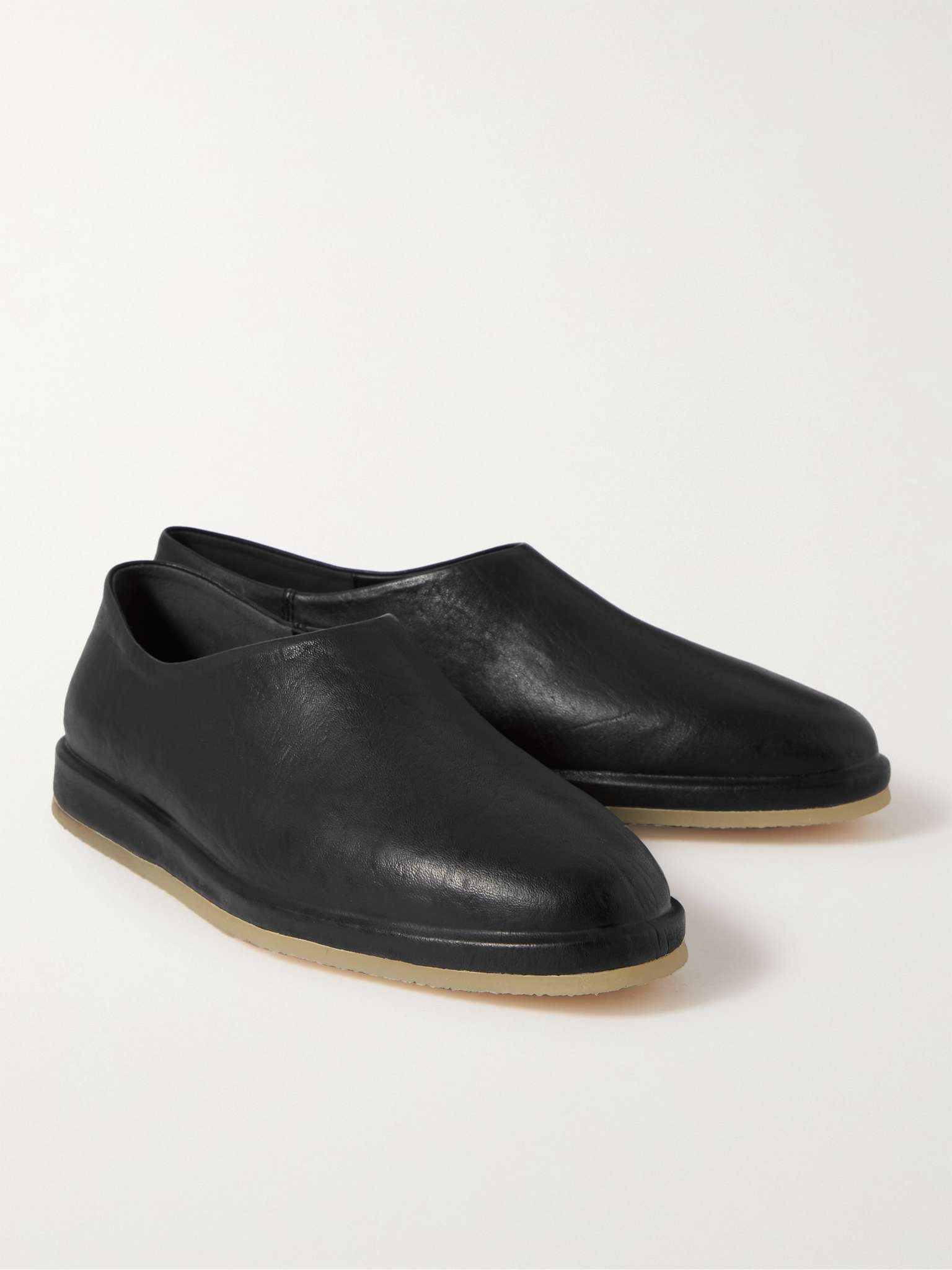 Cordovan Leather Loafers - 4