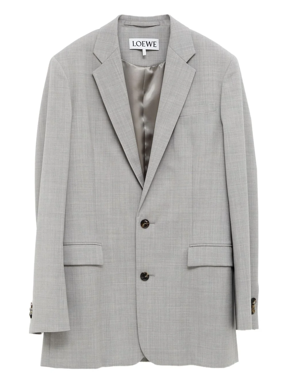Loewe Men Wool Single-Breasted Jacket - 1