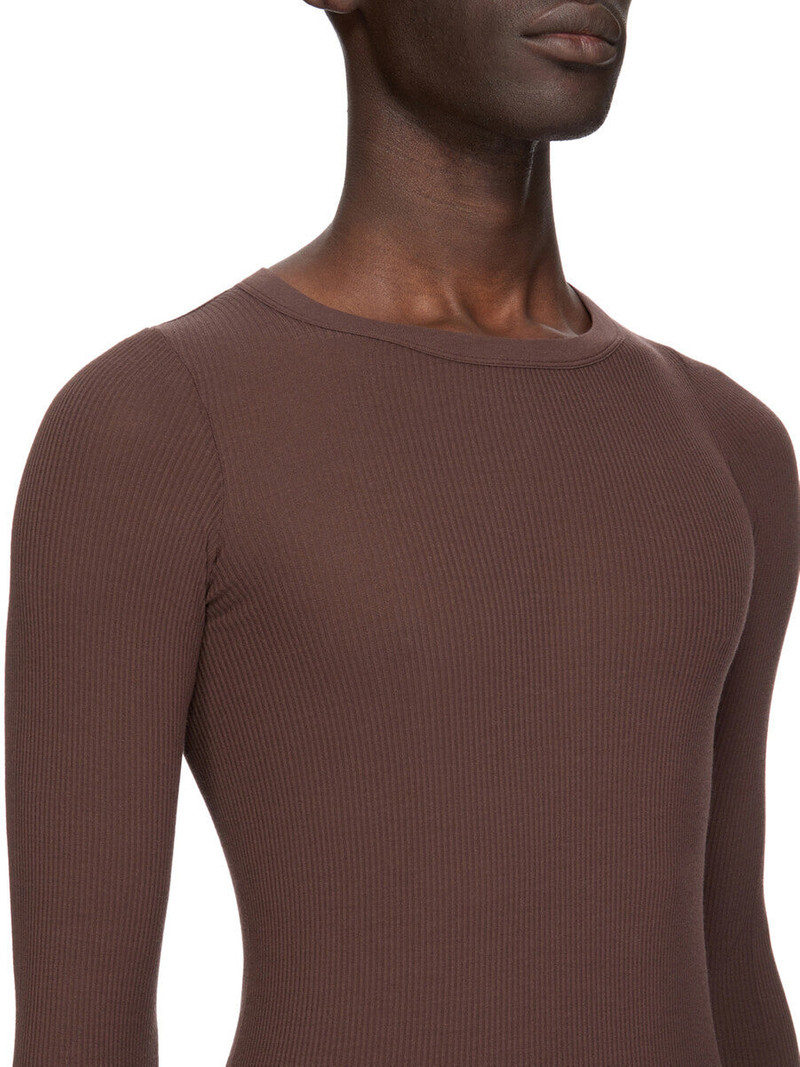 ribbed long-sleeve T-shirt 4