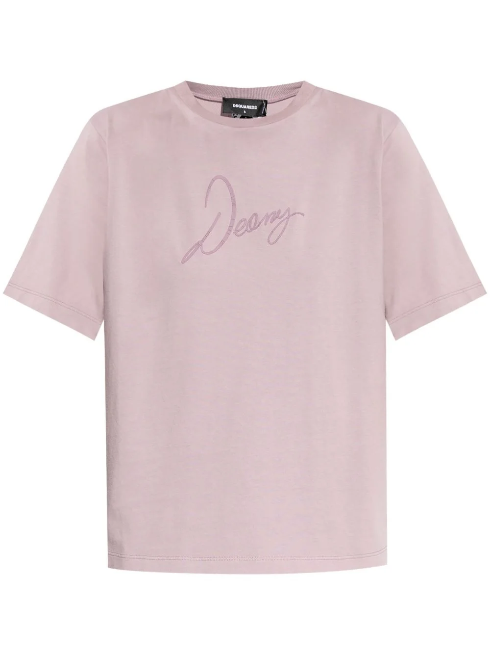 printed cotton T-shirt - 1