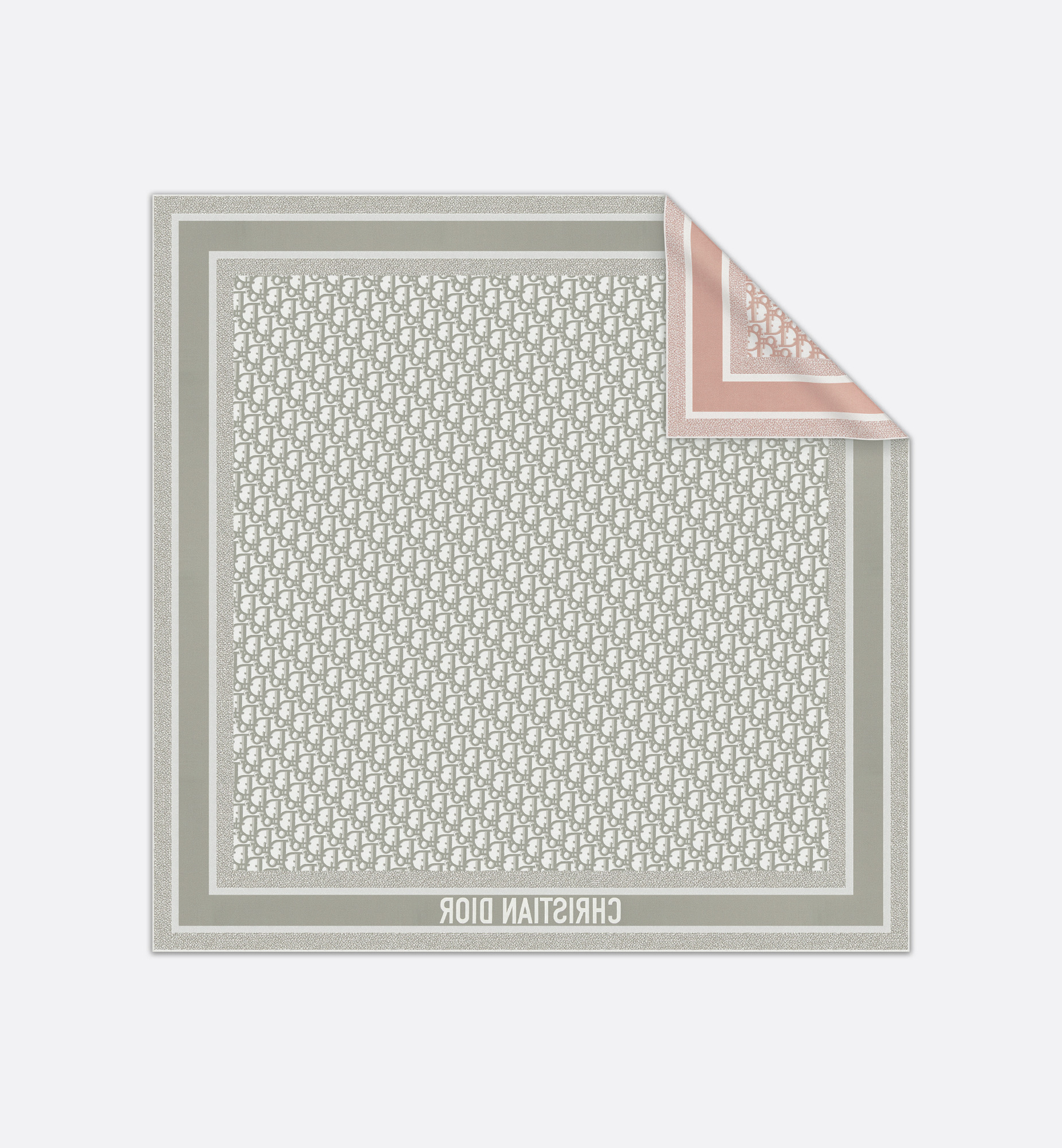Dior Oblique Diortwin 90 Square Scarf - 5