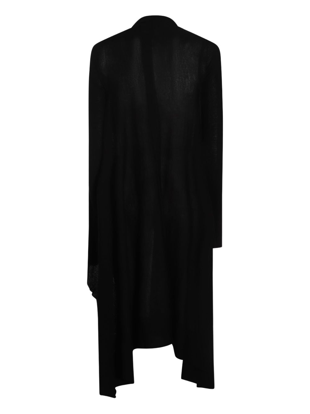 asymmetric drape coat - 2
