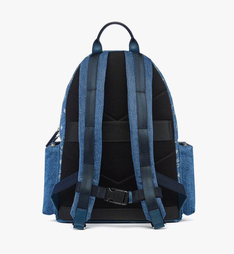 Stark Backpack in Monogram Denim Jacquard 4