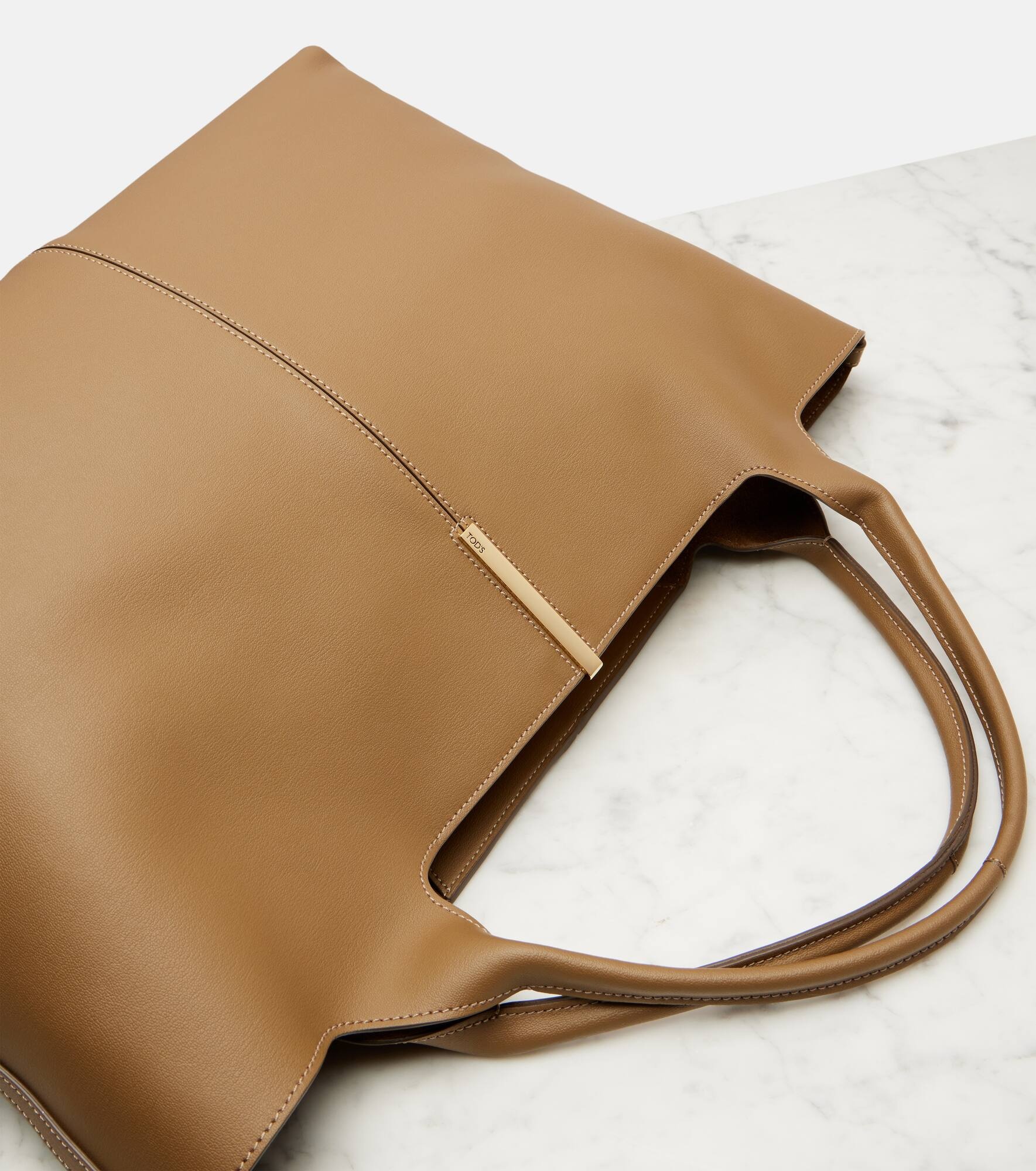Leather tote bag - 6