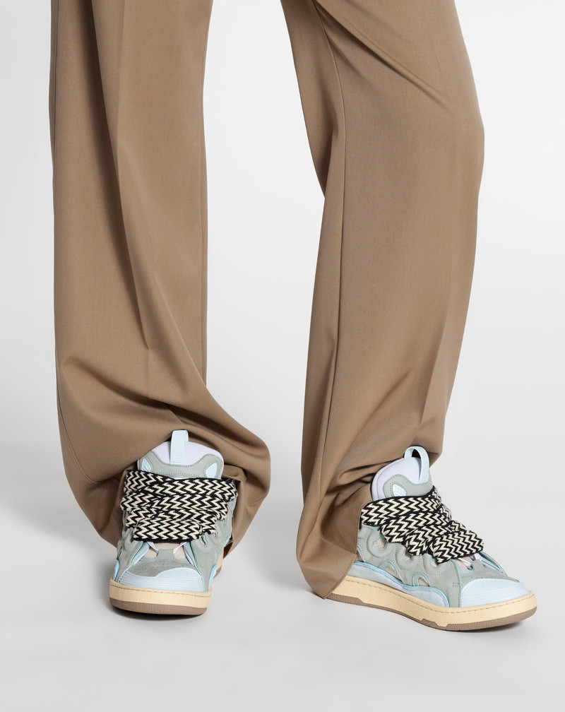 Lanvin LEATHER CURB SNEAKERS outlook