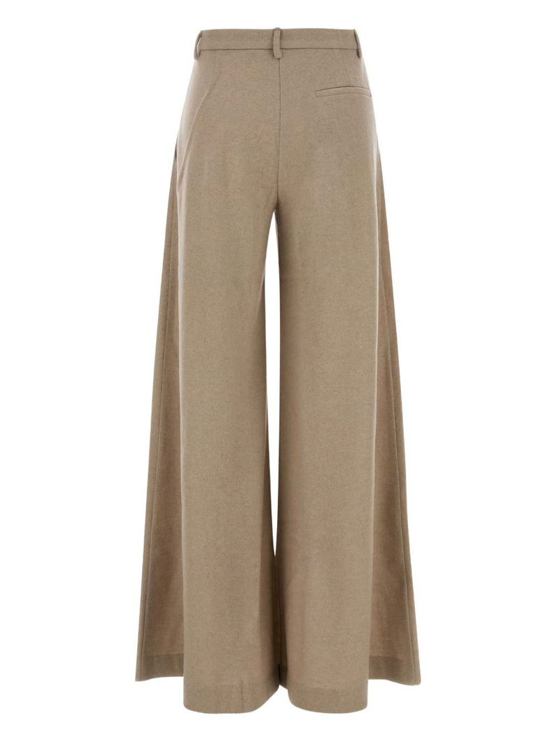 THE ANDAMANE pleated wool trousers outlook