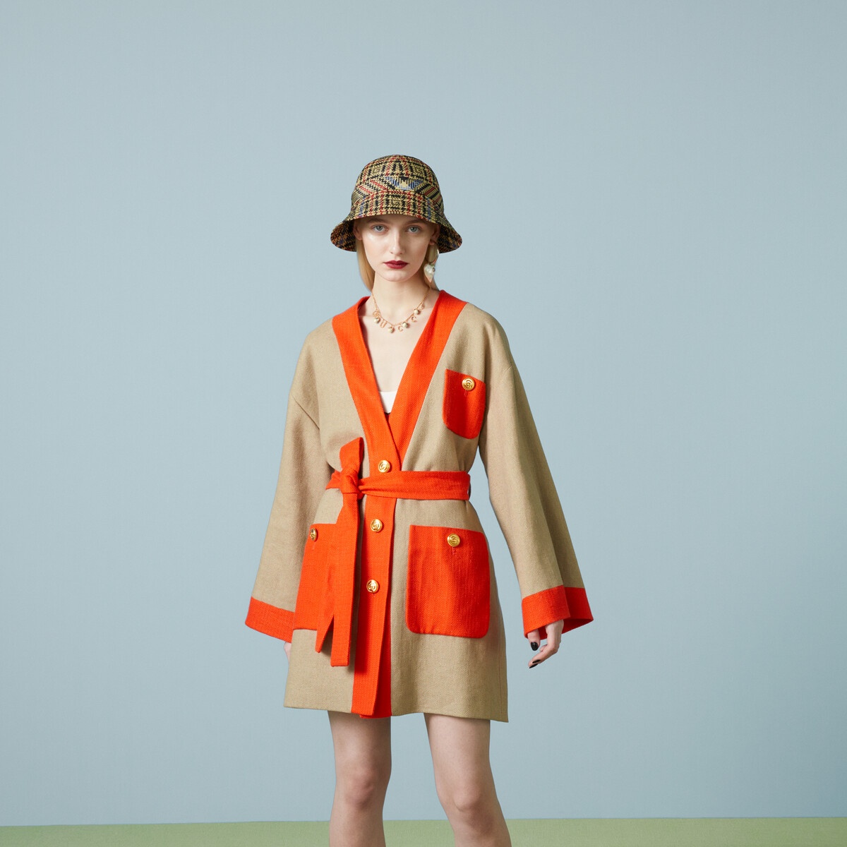 Linen canvas jacket - 5