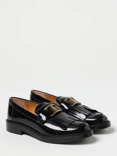 Tod's Tod's moccasins in brushed leather with application outlook