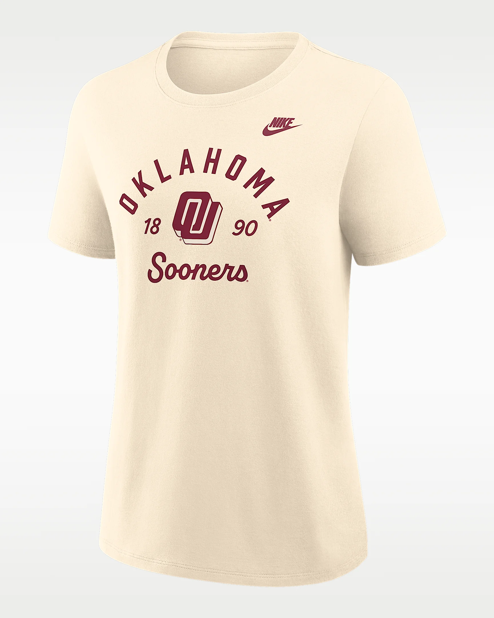 Oklahoma Legacy Team Name Women's Nike College T-Shirt - 1