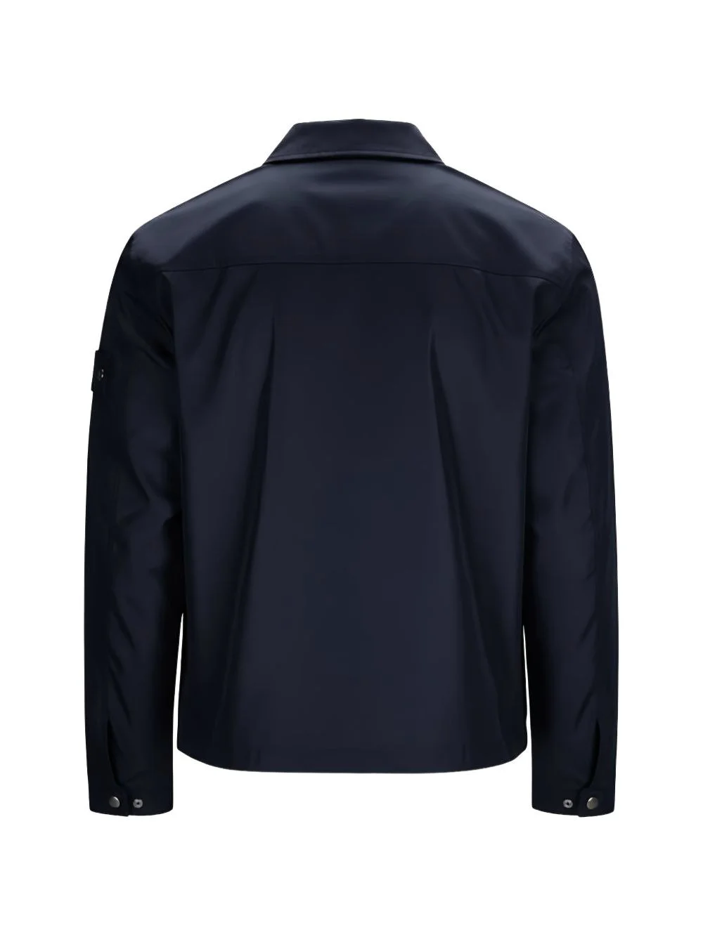 logo-patch overshirt - 1