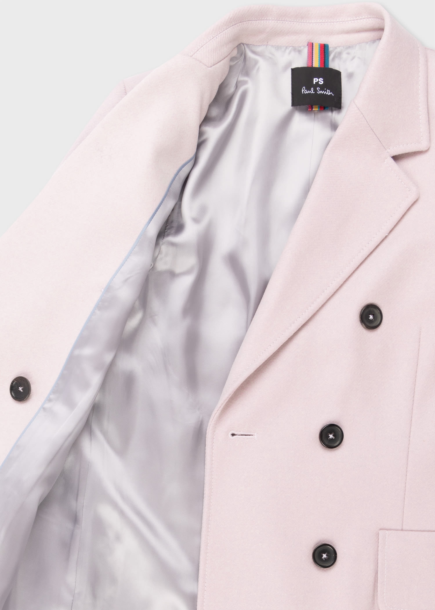 Wool-Cashmere Double-Breasted Coat - 4