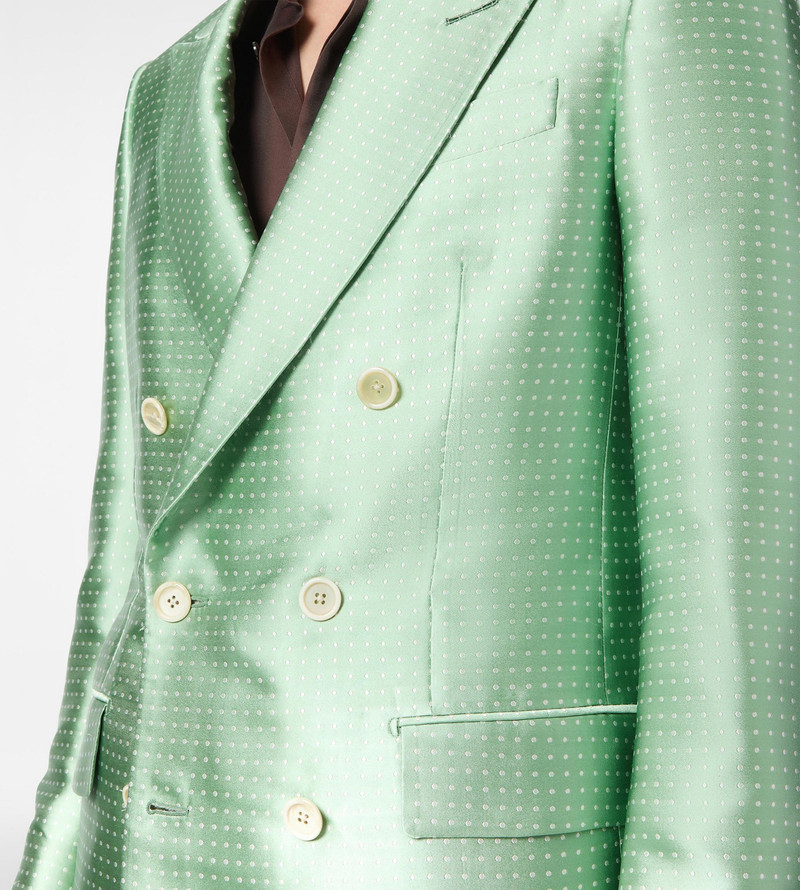 TOM FORD DUCHESSE POLKA DOT JAQUARD JACKET outlook