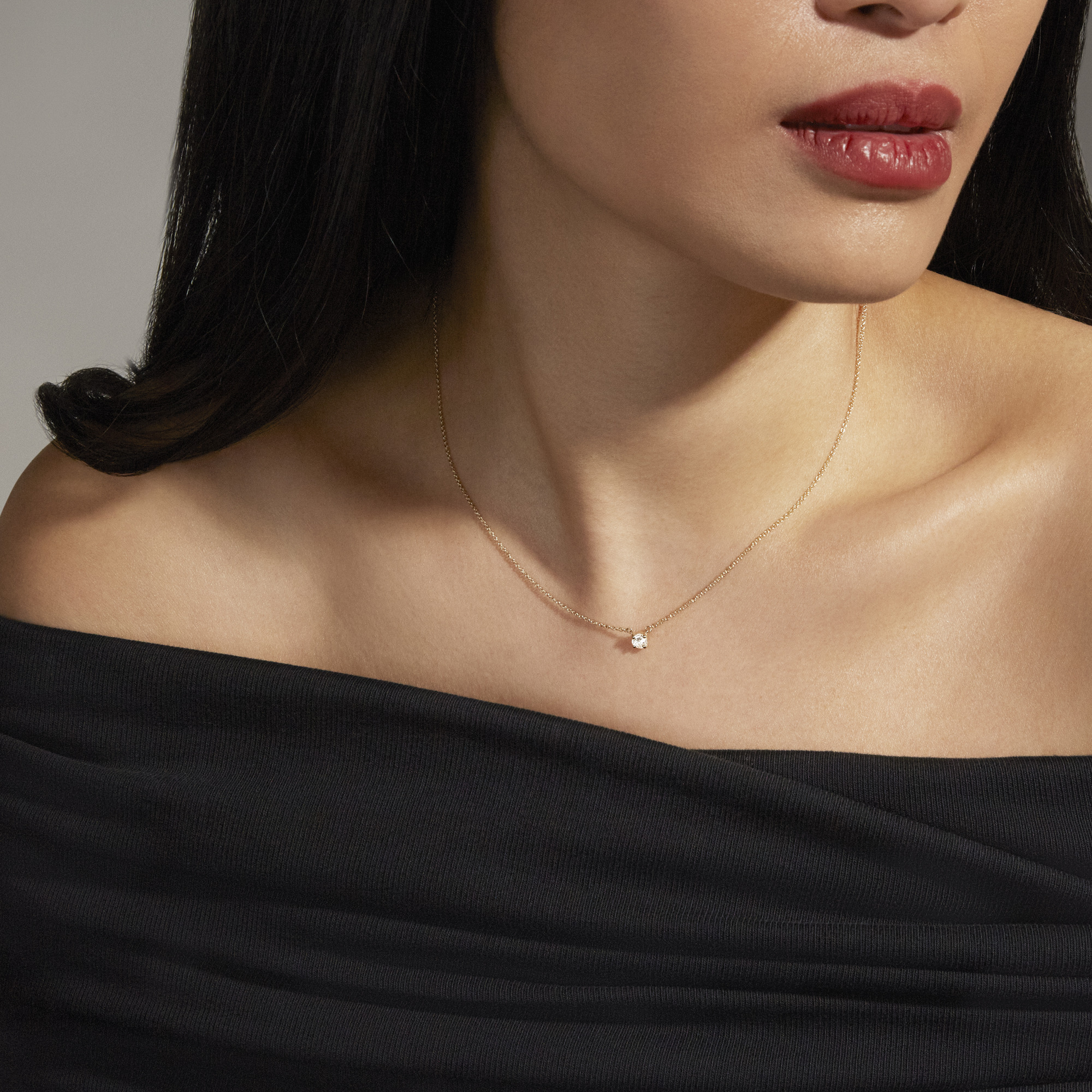 0.25CTW LAB-Created Daily Diamond Necklace - 2