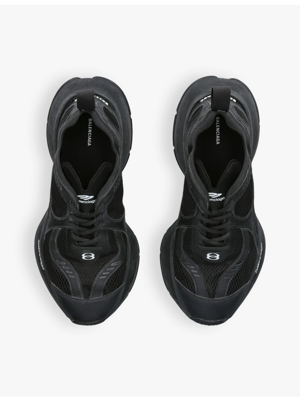 Circuit Runner mesh and faux-leather low-top trainers - 2