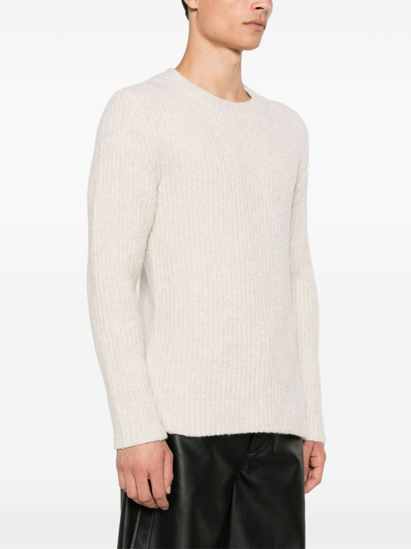 AUTRY fisherman-knit sweater outlook