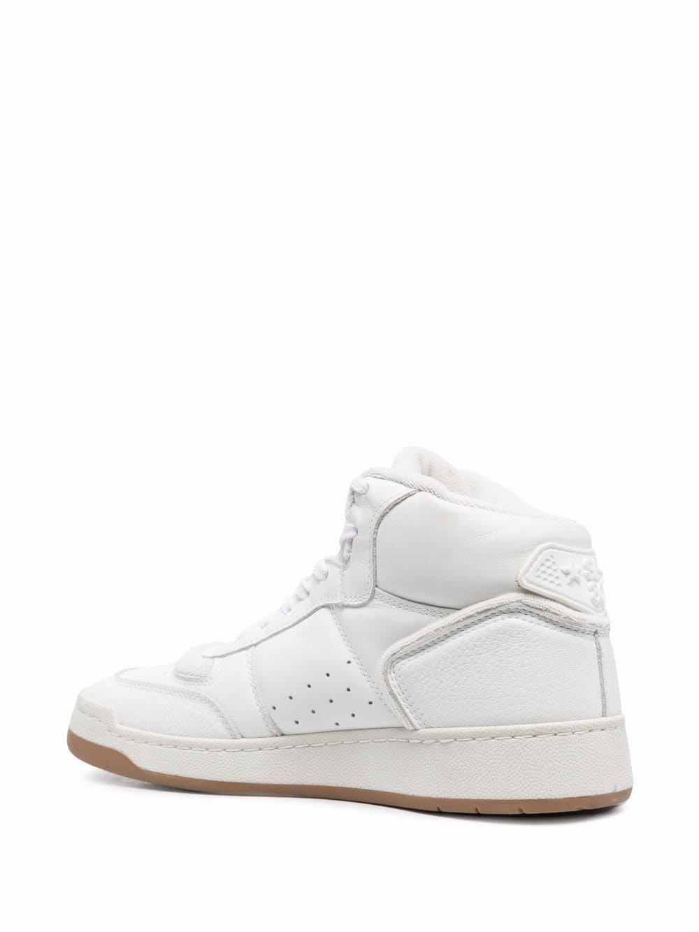 lace-up hi-top sneakers - 3