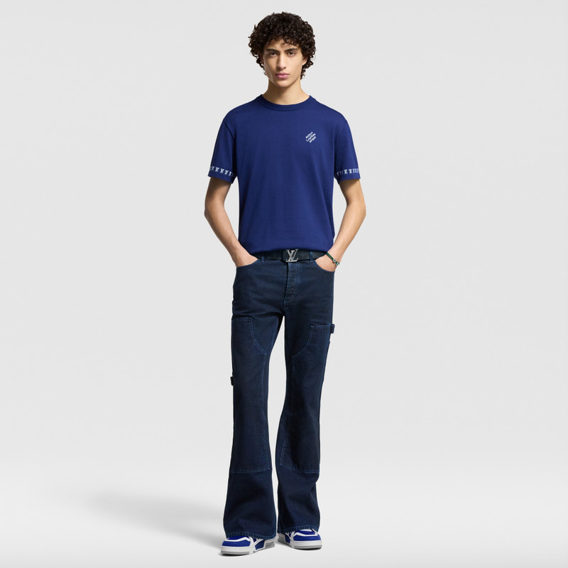 Louis Vuitton Signature Short-Sleeved Cotton Crewneck outlook