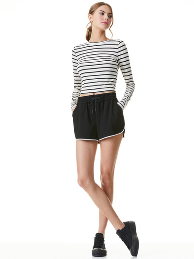 Alice + Olivia KIR COLORBLOCK RUNNING SHORT outlook