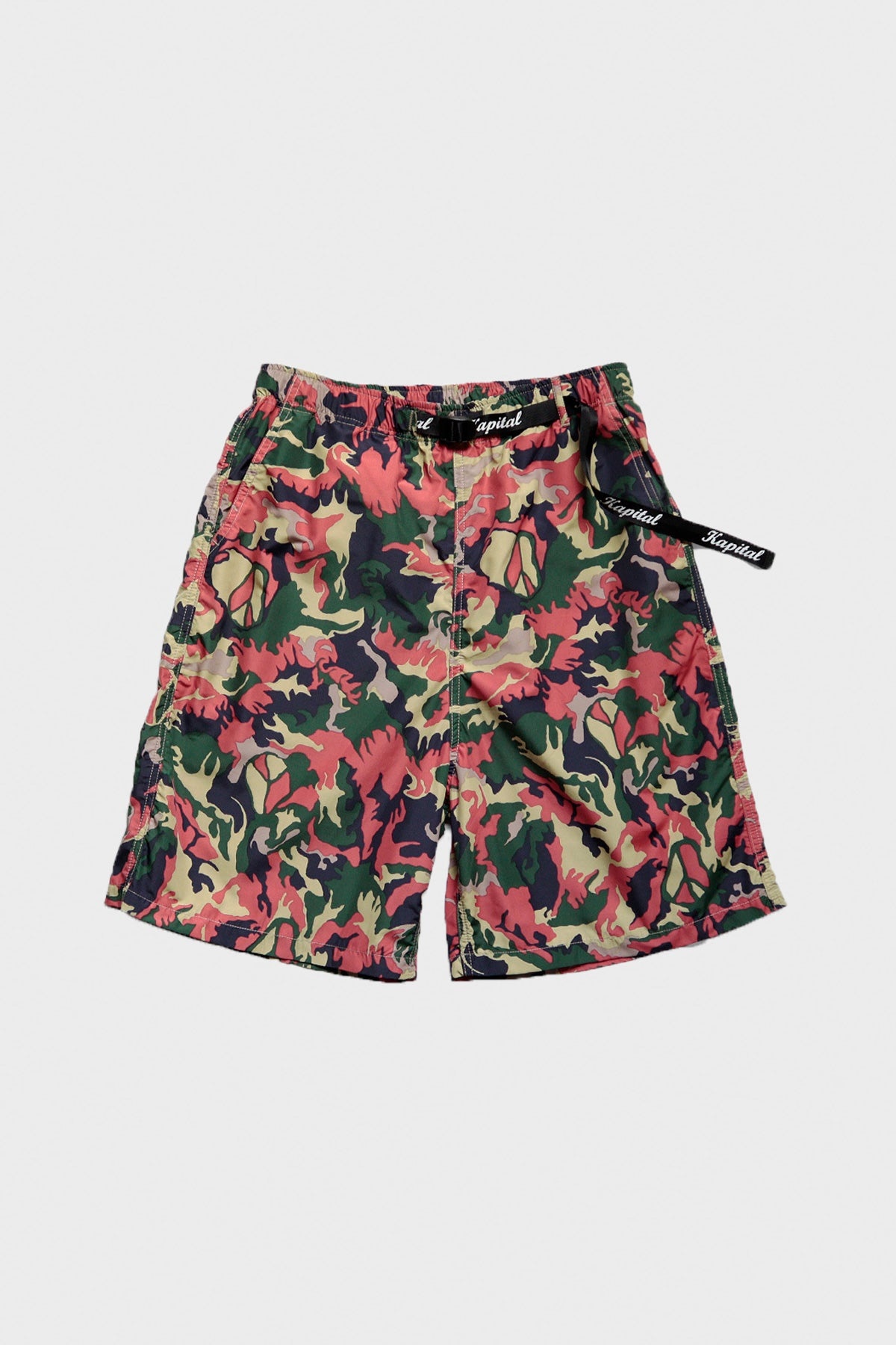 FAST-DRY TAFFETA PEACE CAMO EASY SHORTS - COLORFUL - 1