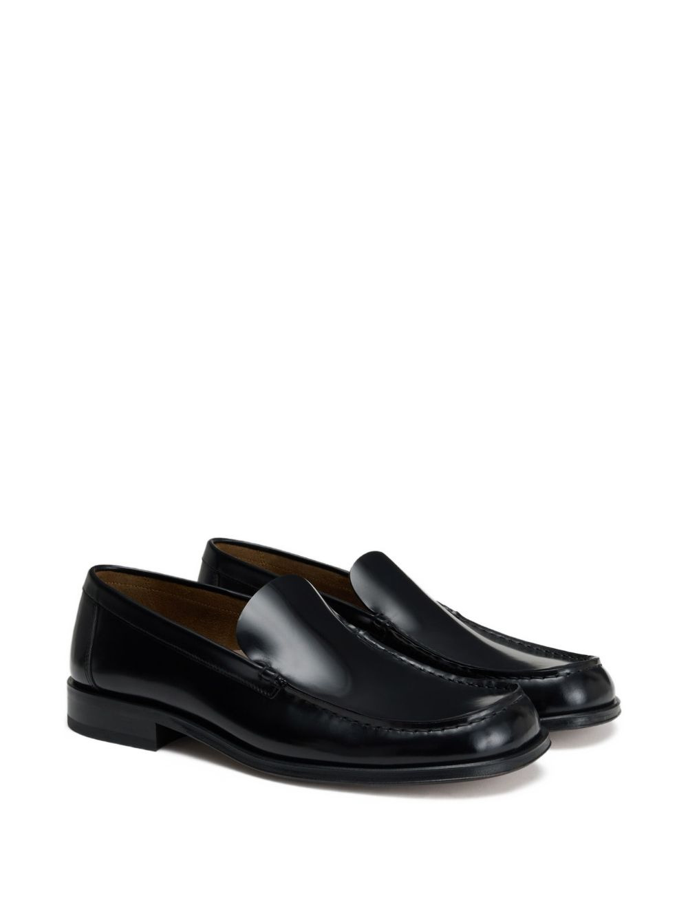 square-toe loafers - 2