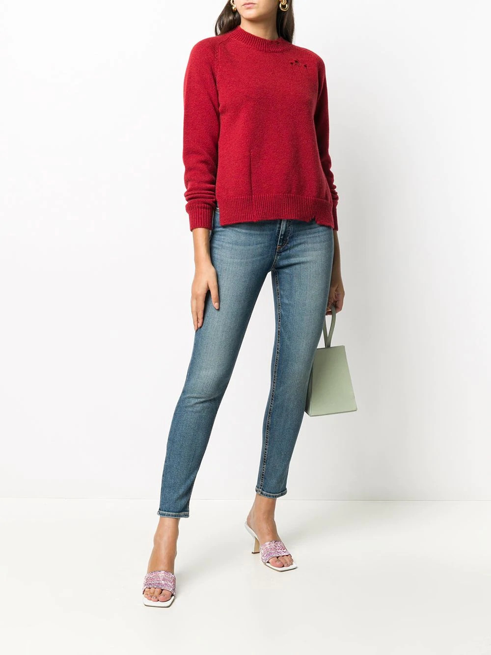 high-rise skinny jeans - 2