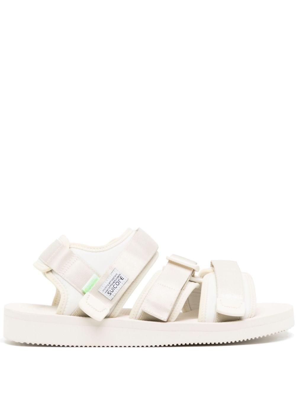 Kisee-Cab logo-patch sandals - 1