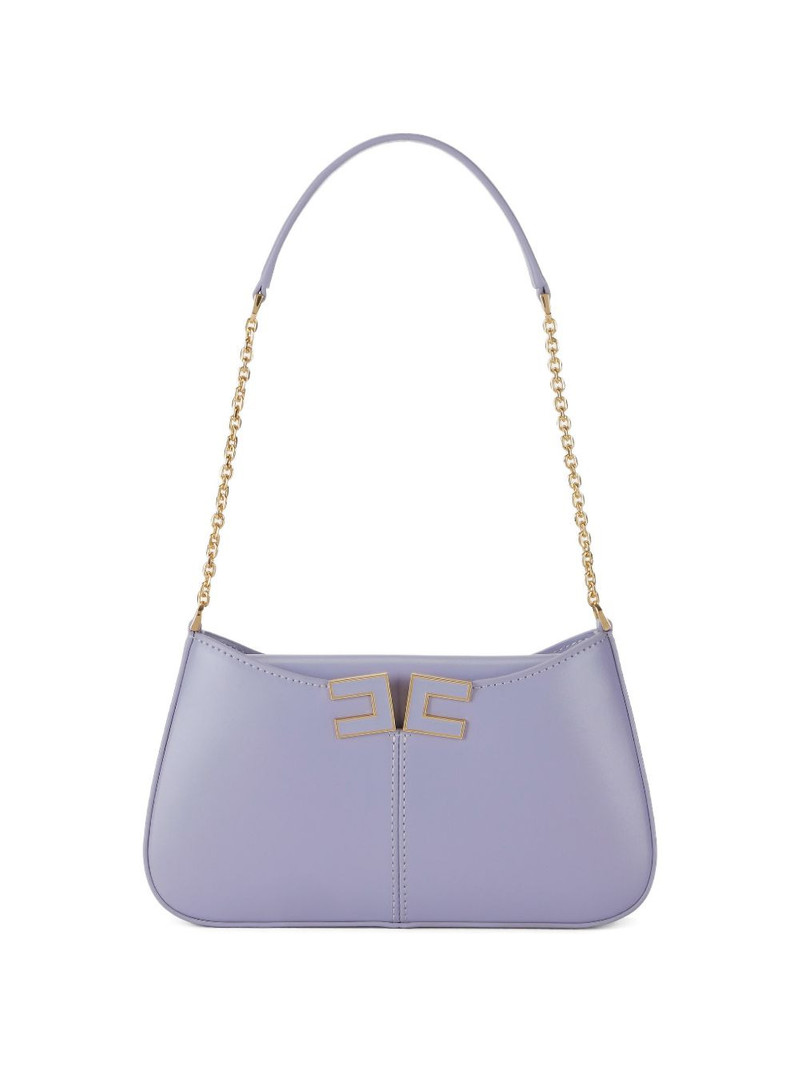 logo-plaque shoulder bag 1