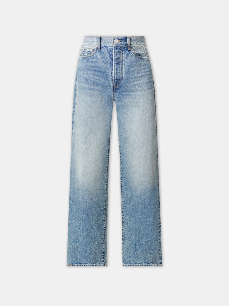 WOMEN'S MA QUAD HIGH RISE WIDE JEAN - 1
