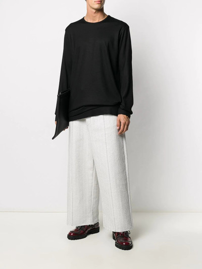 Yohji Yamamoto oversized long sleeve T-shirt outlook